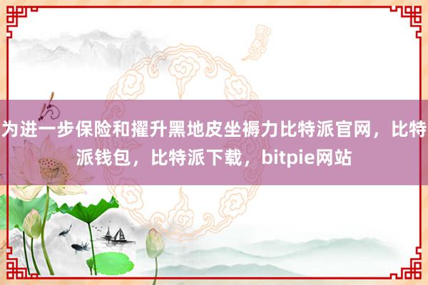 为进一步保险和擢升黑地皮坐褥力比特派官网，比特派钱包，比特派下载，bitpie网站