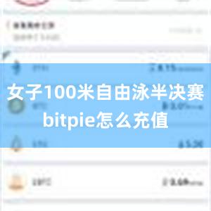 女子100米自由泳半决赛bitpie怎么充值