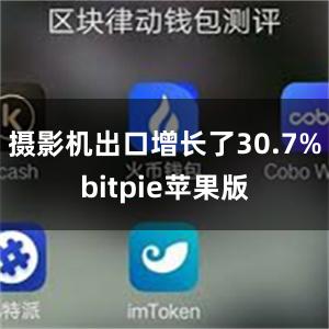 摄影机出口增长了30.7%bitpie苹果版