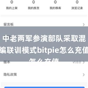 中老两军参演部队采取混编联训模式bitpie怎么充值