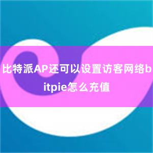 比特派AP还可以设置访客网络bitpie怎么充值